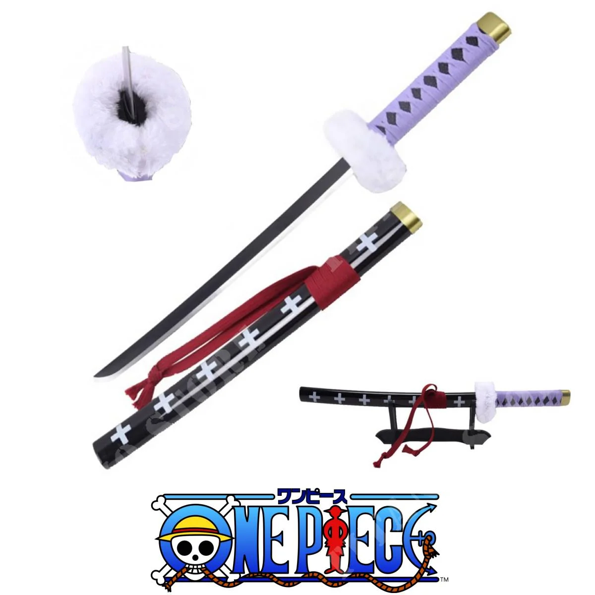 MINI KATANA TRAFALGAR LEY MORADA (ZS521V-MINI)
