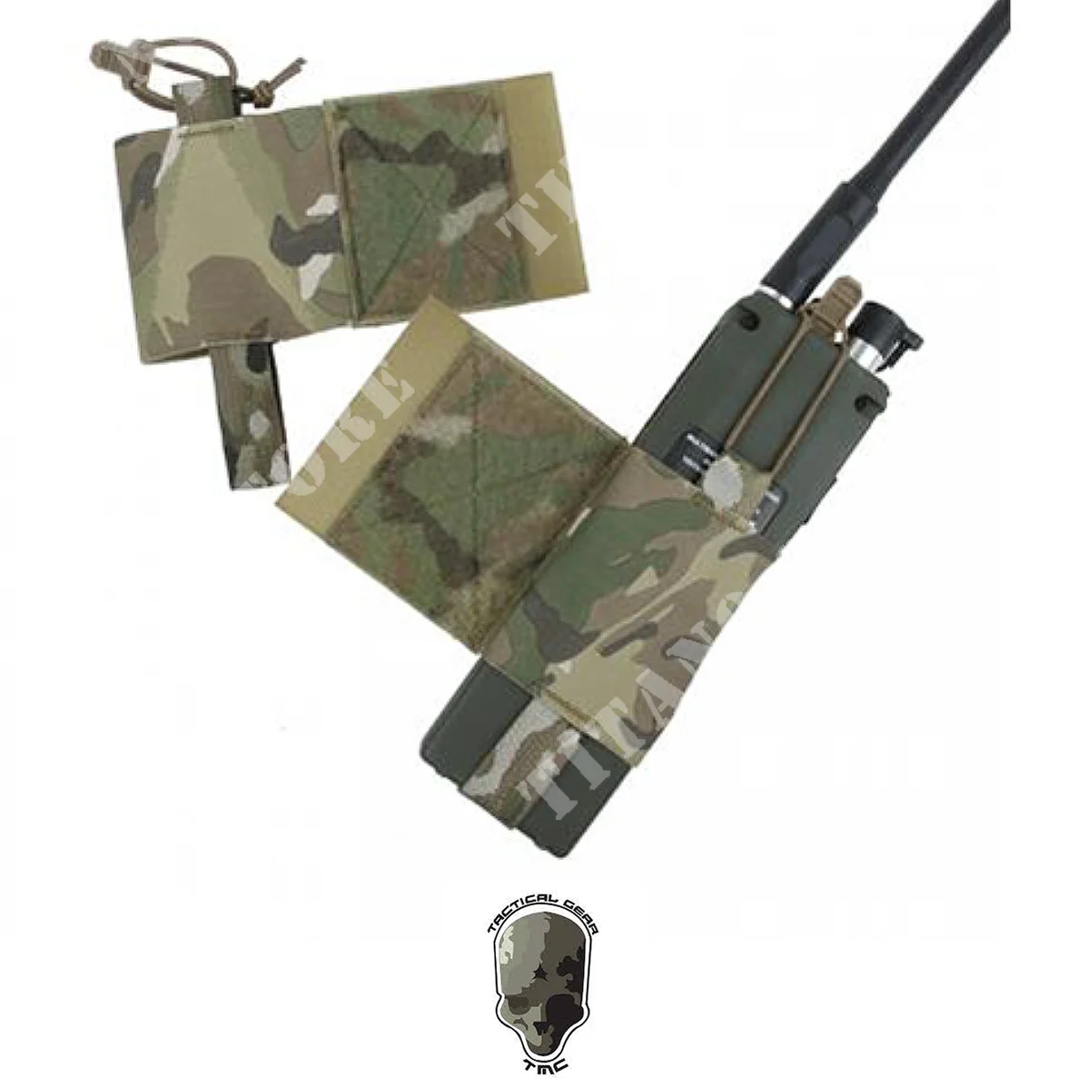 BOLSILLOS PARA RADIO VELCRO WMV2 MULTICAM TMC (TMC3551-MC)
