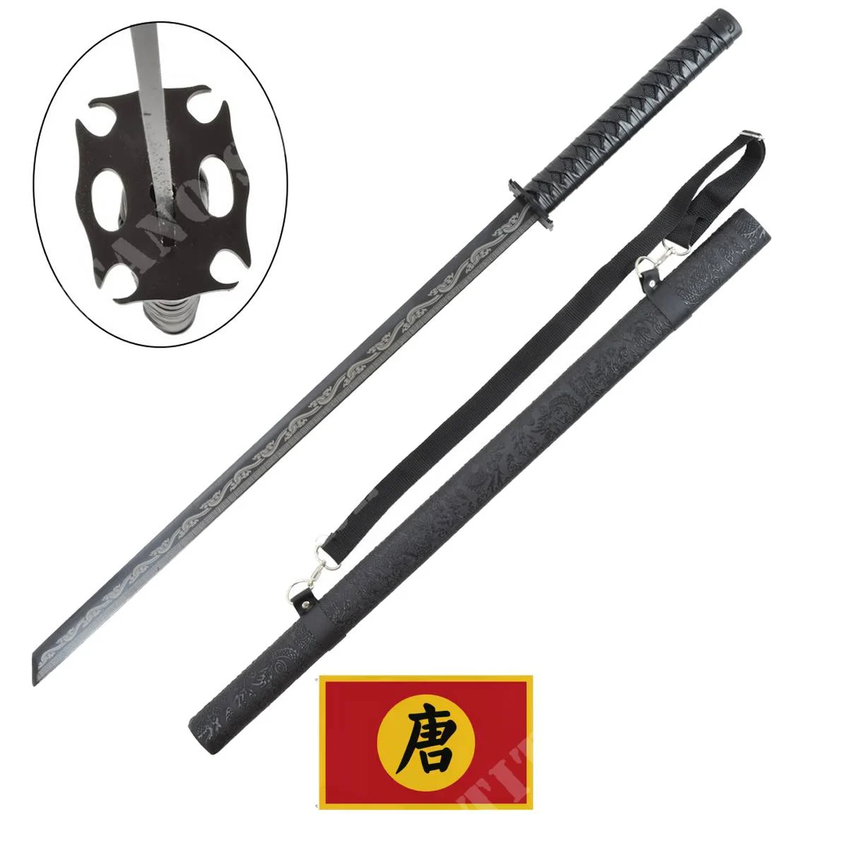 ESPADA ORNAMENTAL DINASTÍA TANG (ZS6026BK)