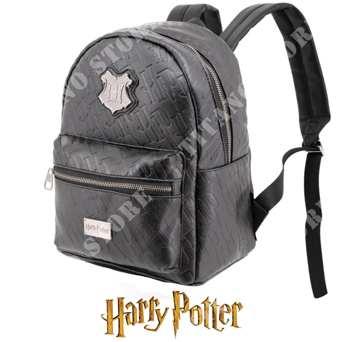 MOCHILA HARRY POTTER NEGRA PIEL KARACTERMANIA (02216.85)