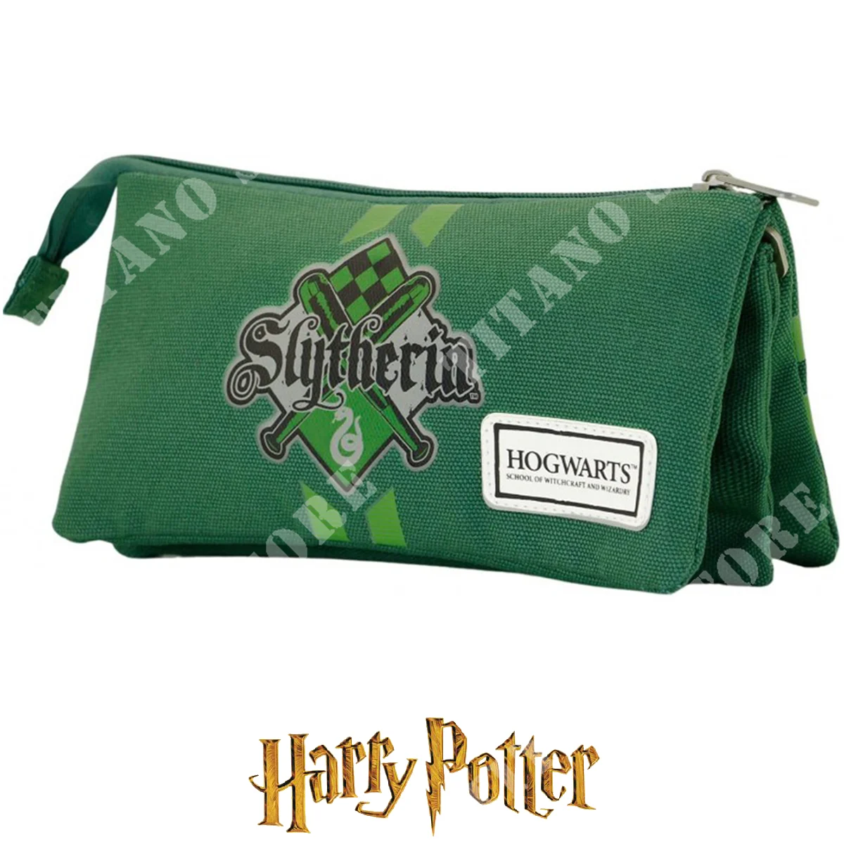 ESTUCHE TRIPLE VERDE SLYTHERIN KARACTERMANIA (04118.85)