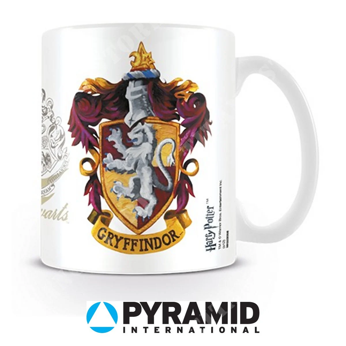 TAZA con escudo internacional de la pirámide de GRYFFINDOR (MG22058.88)