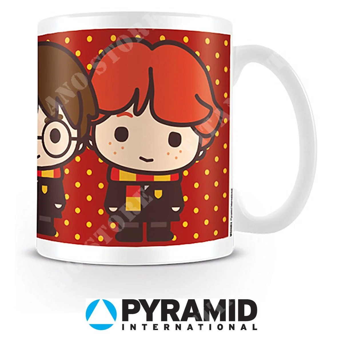 TAZA INTERNACIONAL PIRÁMIDE HERMIONE HARRY RON (MG24464.88)