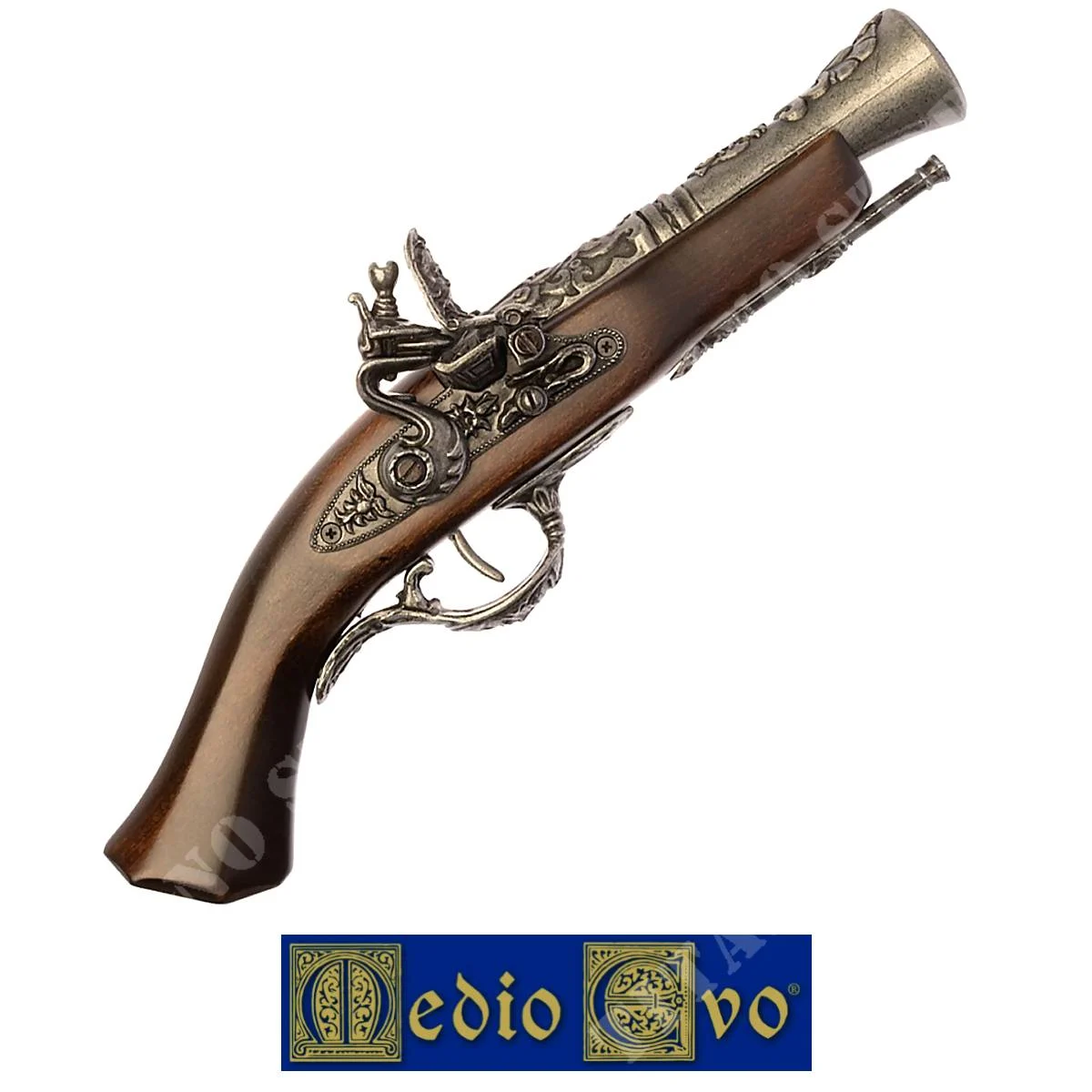 PISTOLA DE FLAPITA ITALIANA DE LA EDAD MEDIA DEL SIGLO XVIII (309.01)