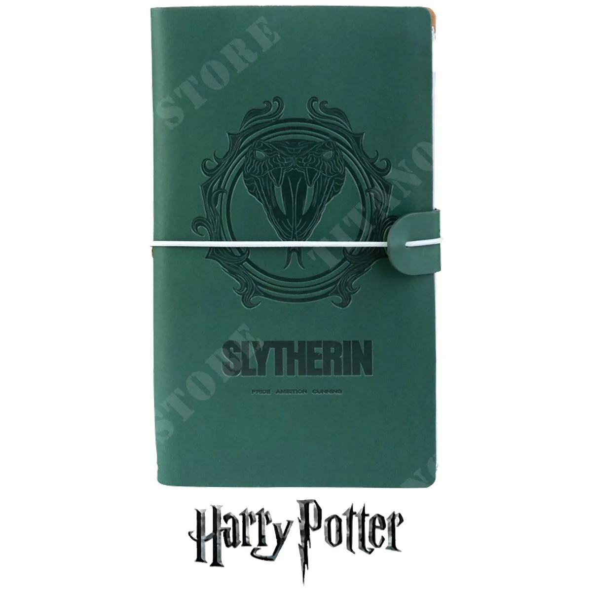 CUADERNO MEDIEVAL SLYTHERIN DE PIEL (CTBV018.85)