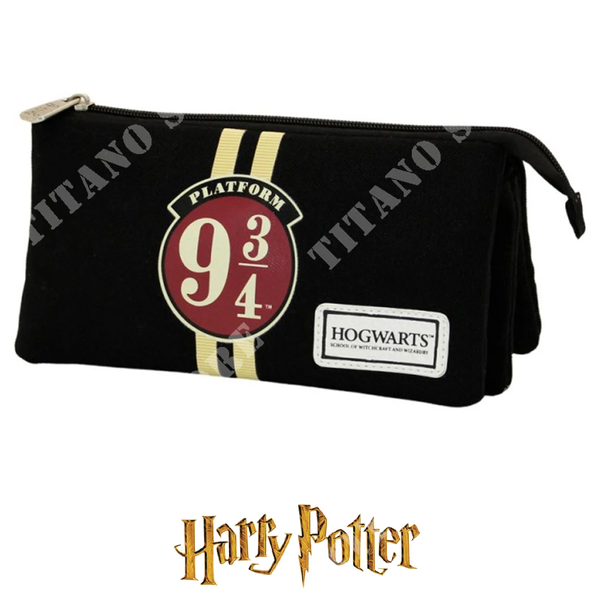 ESTUCHE TRIPLE NEGRO 9 3/4 KARACTERMANIA (03449.85)