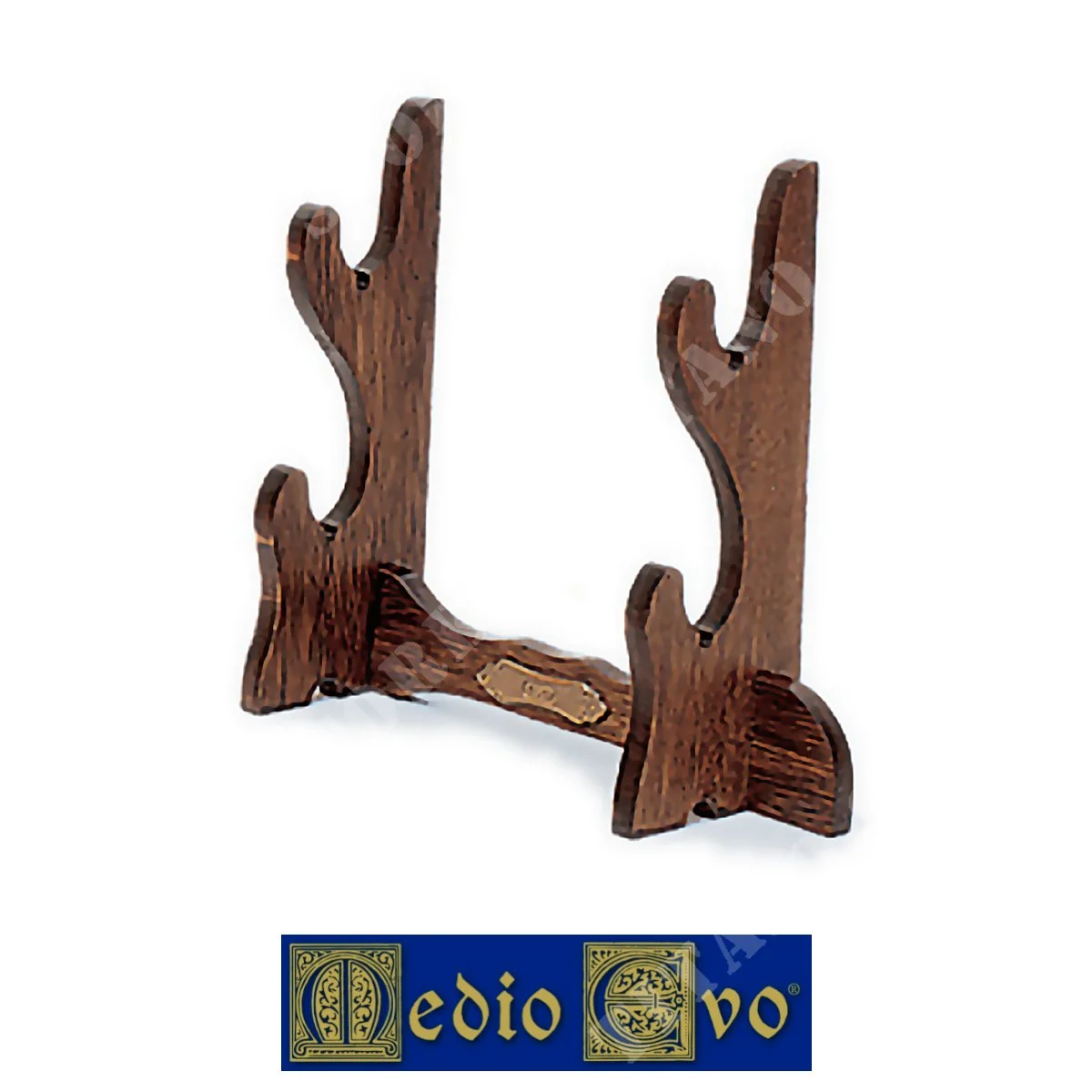 PORTA KATAN DE 2 PLAZAS CON PLACA DE METAL MEDIEVAL (52/2.01)