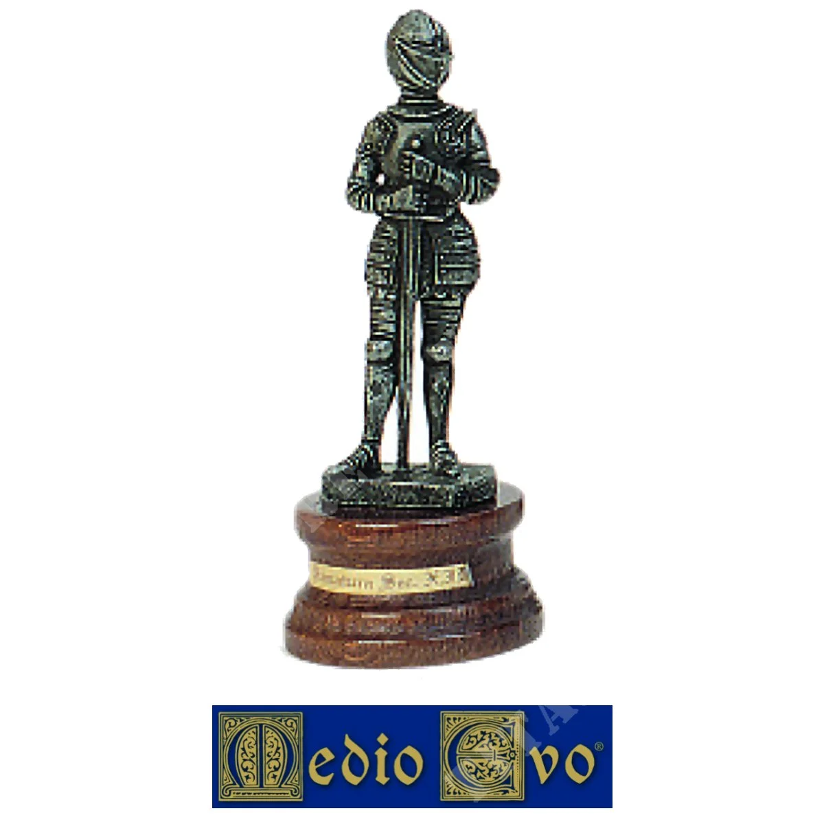 ESTATUILLA ARMYER CON ESPADA SIGLO XV EDAD MEDIA (37/7.01)