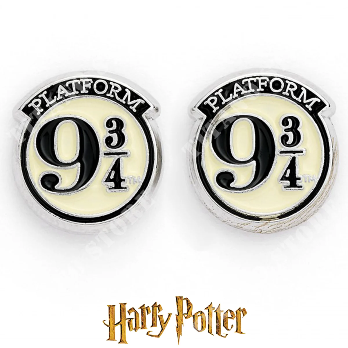 PENDIENTES CON ESCUDO BINARIO9 3/4 THE CARAT SHOP (WES0011.85)