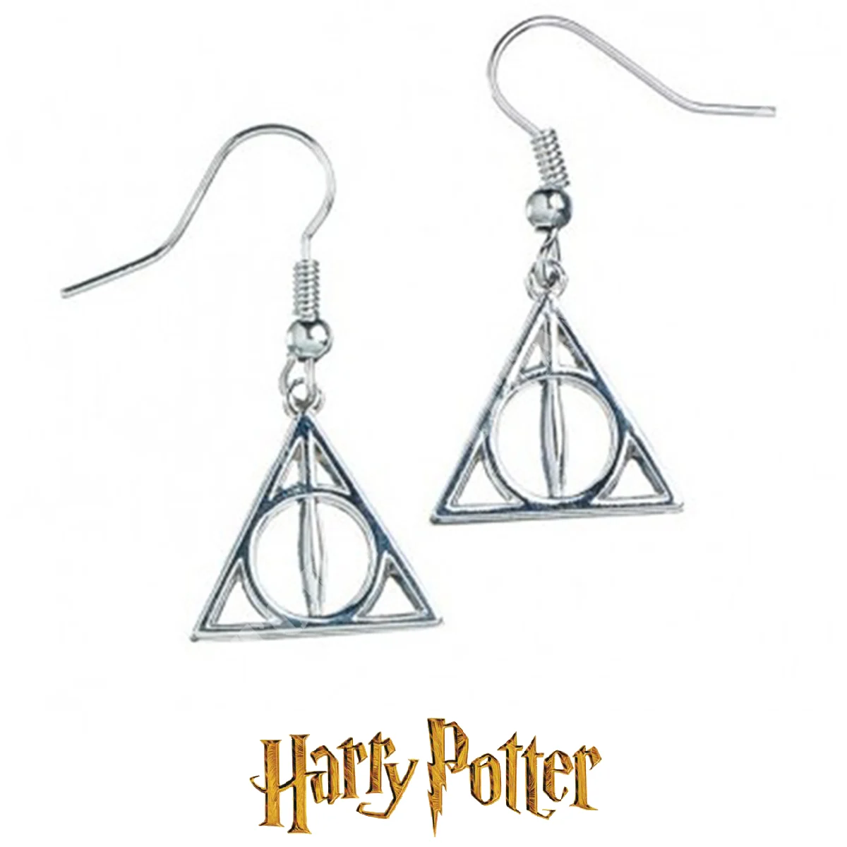 PENDIENTES DE LAS RELIQUIAS DE LA MUERTE CON ESCUDO THE CARAT SHOP (WE0054.85)