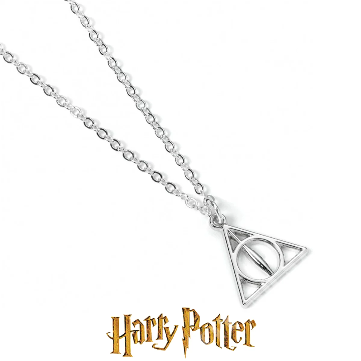 COLLAR CON COLGANTE LAS HALLOWS DE LA MUERTE THE CARAT SHOP (WNX0054.85)