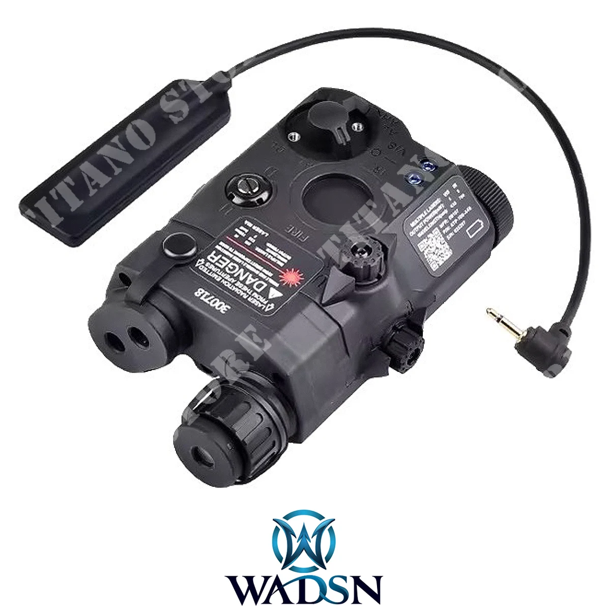 AN-PEQ15 LED+LÁSER NEGRO WADSN (WDX042-B)