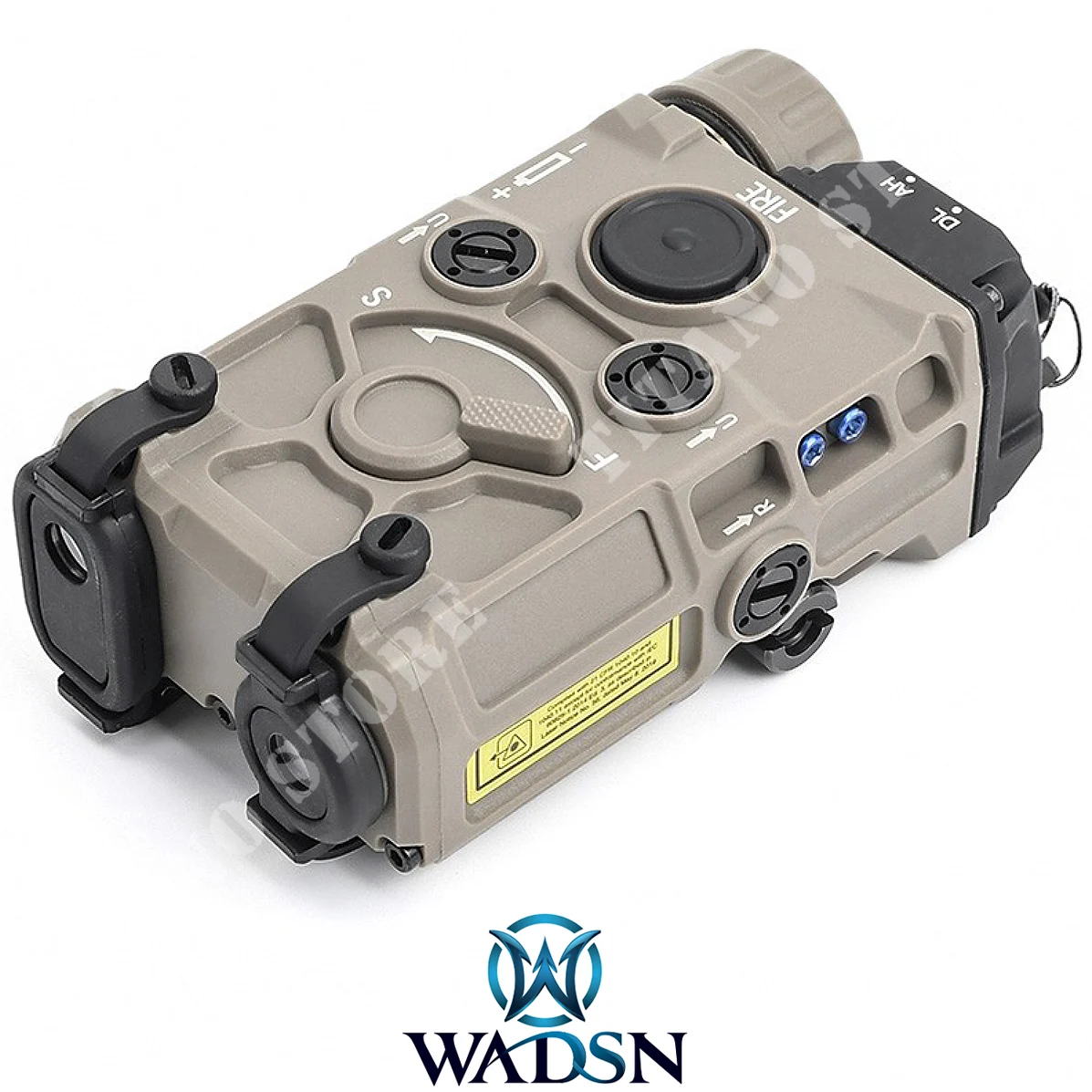LINTERNA LÁSER/IR/WADSN PEQ OGL TAN ABS (WD6087-T)