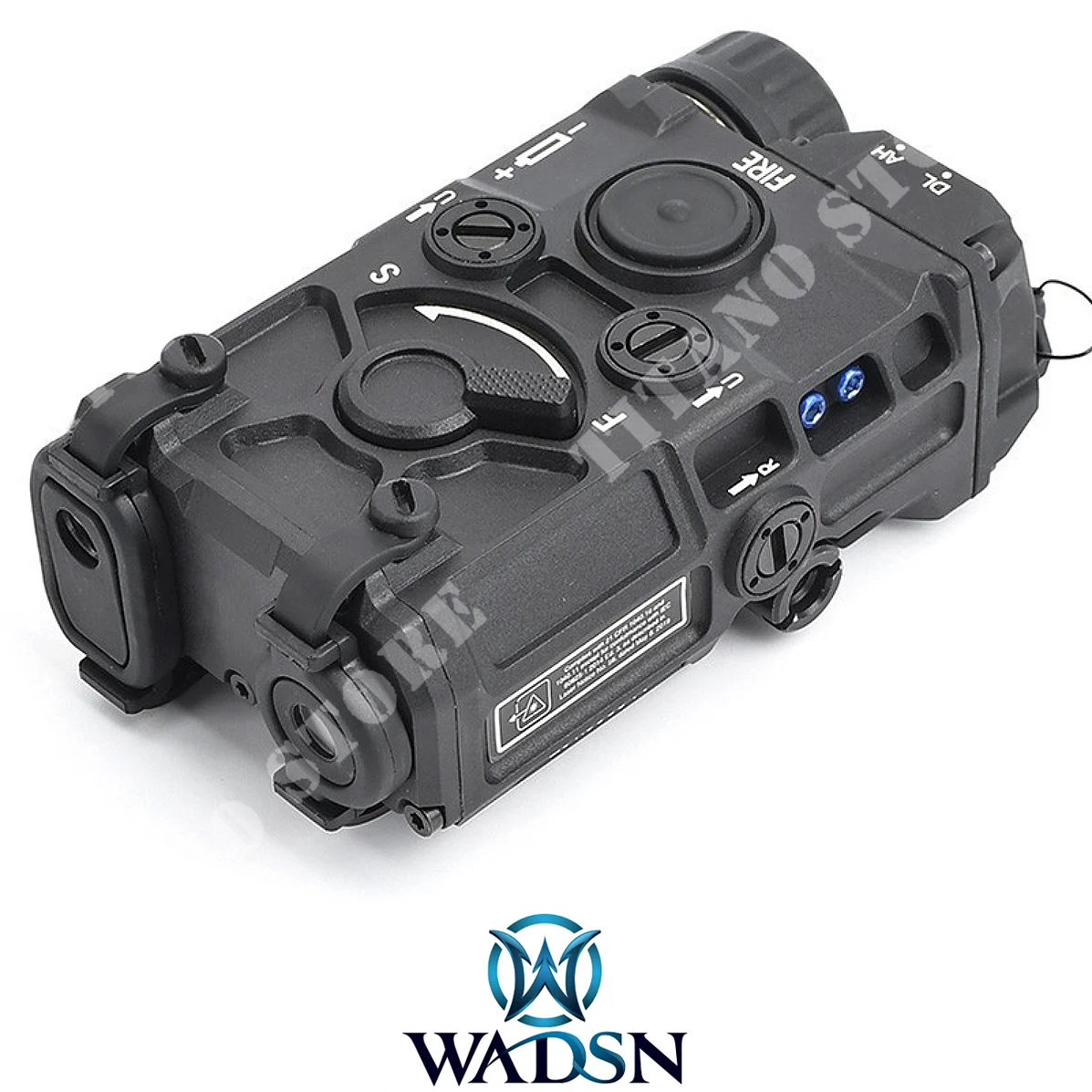 LINTERNA PEQ OGL NEGRA ABS LÁSER/IR/WADSN (WD6087-B)