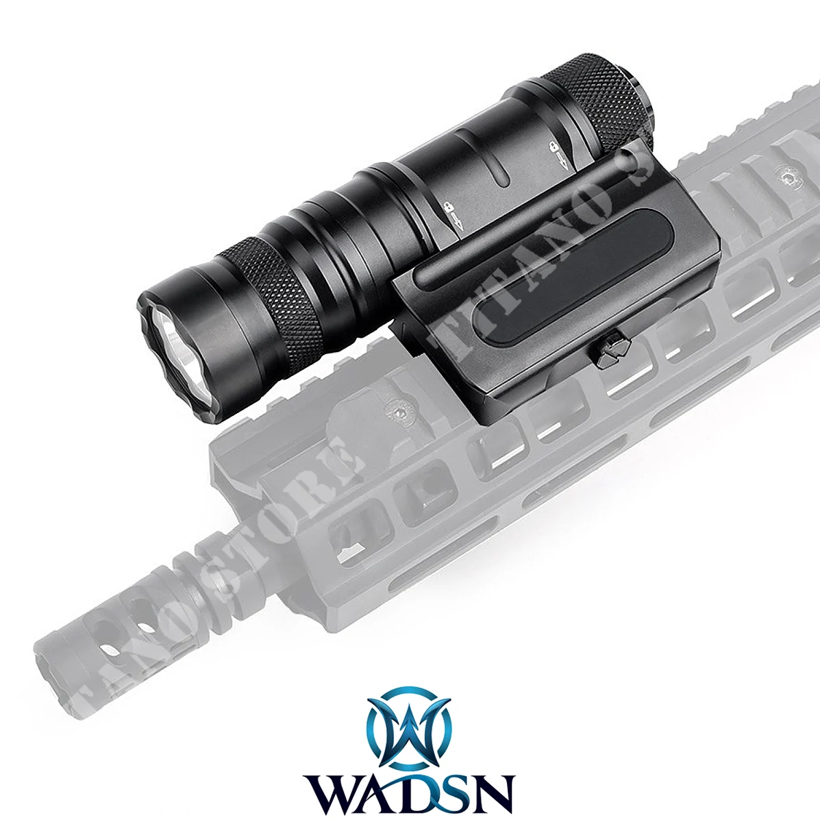 LINTERNA LED ANGULADA 1500 LÚMENES NEGRA WADSN (WD4098-B)