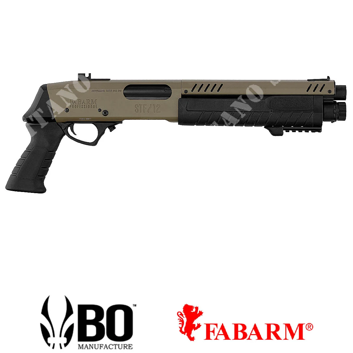 ESCOPETA GAS CORTA FABARM STF12 TAN BO (LG3056)