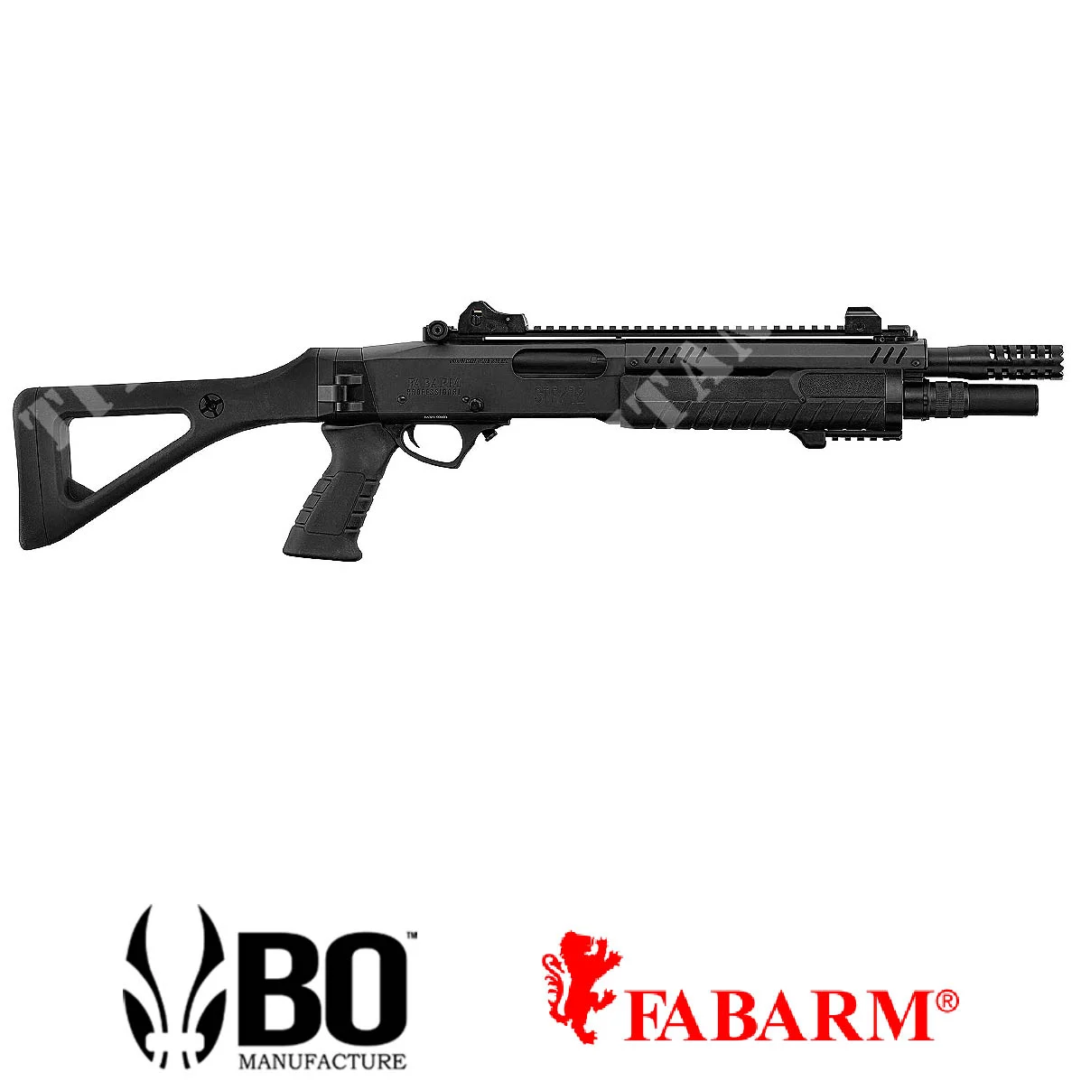 ESCOPETA GAS LARGA FABARM STF12 NEGRA BO (LG3050)