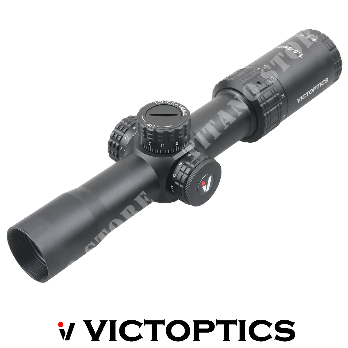 ÓPTICA VICTOPTICS LPVO S4 1.5-6X28 NEGRA (VCT-OPSL32)
