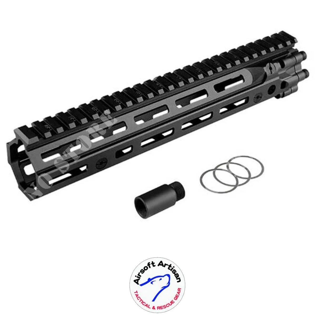RIS II DANIEL DEFENSE MFR 10.5'' NEGRO M-LOK AIRSOFT ARTISAN (AART-RAS-16-BK)