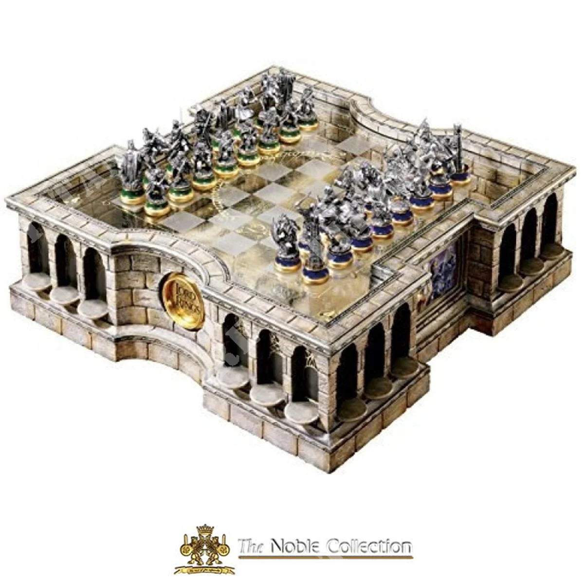 TABLERO DE AJEDREZ EL SEÑOR DE LOS ANILLOS LA COLECCIÓN NOBLE (NN2990.85)