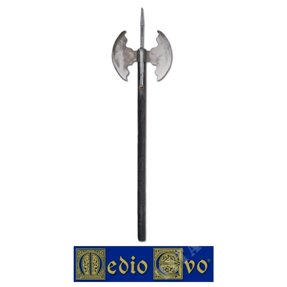 HACHA DOBLE CABEZA CON BROCCO MEDIEVAL (Z16.01)