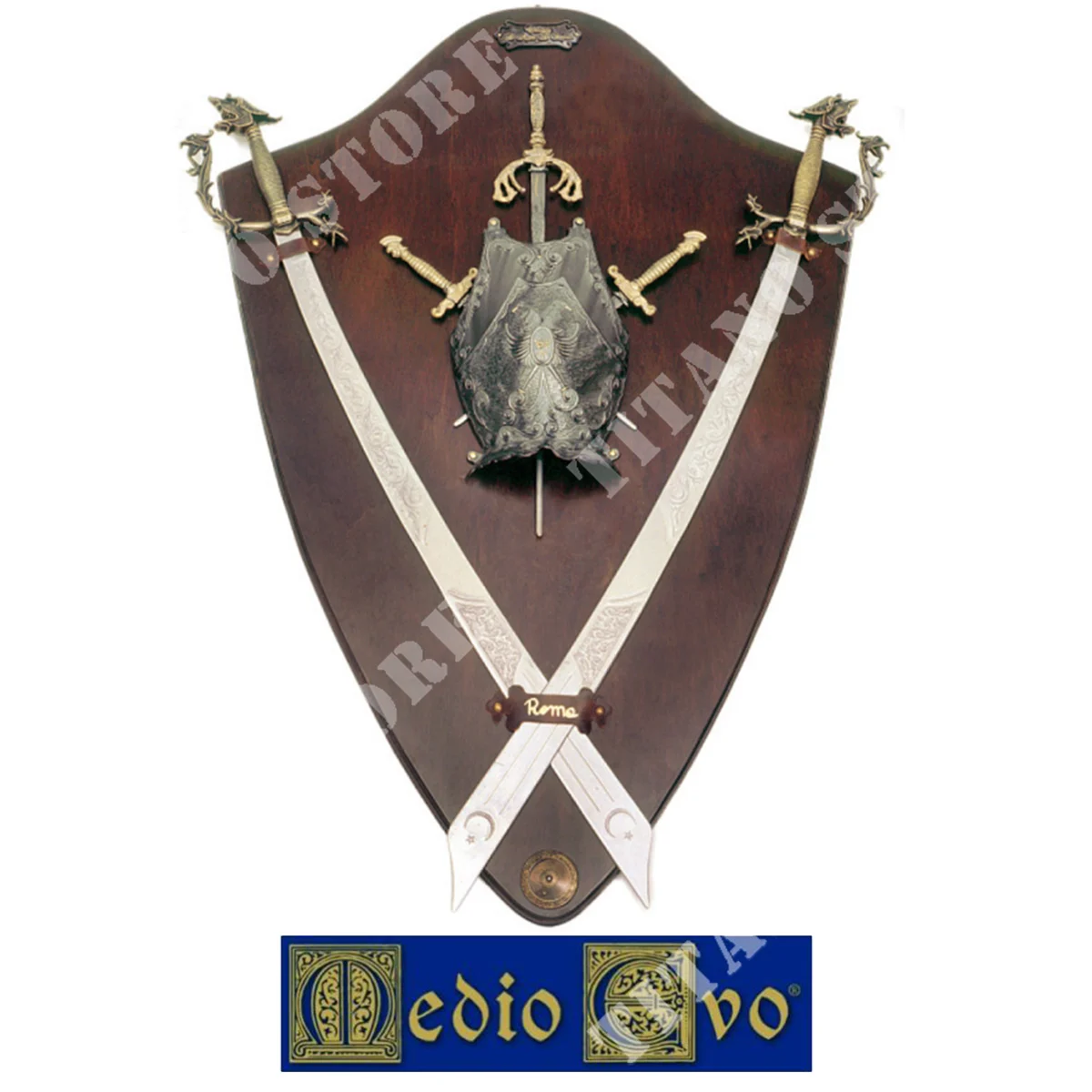 PANEL CON MINI PECTORAL MEDIEVAL (39/M.01)