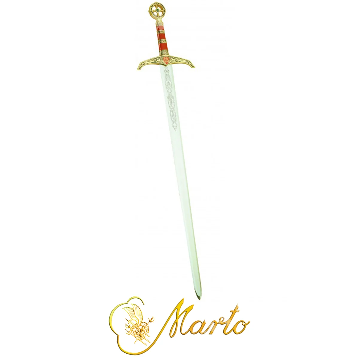 ESPADA ROBIN HOOD MARTO ROJO Y ORO (561.80)