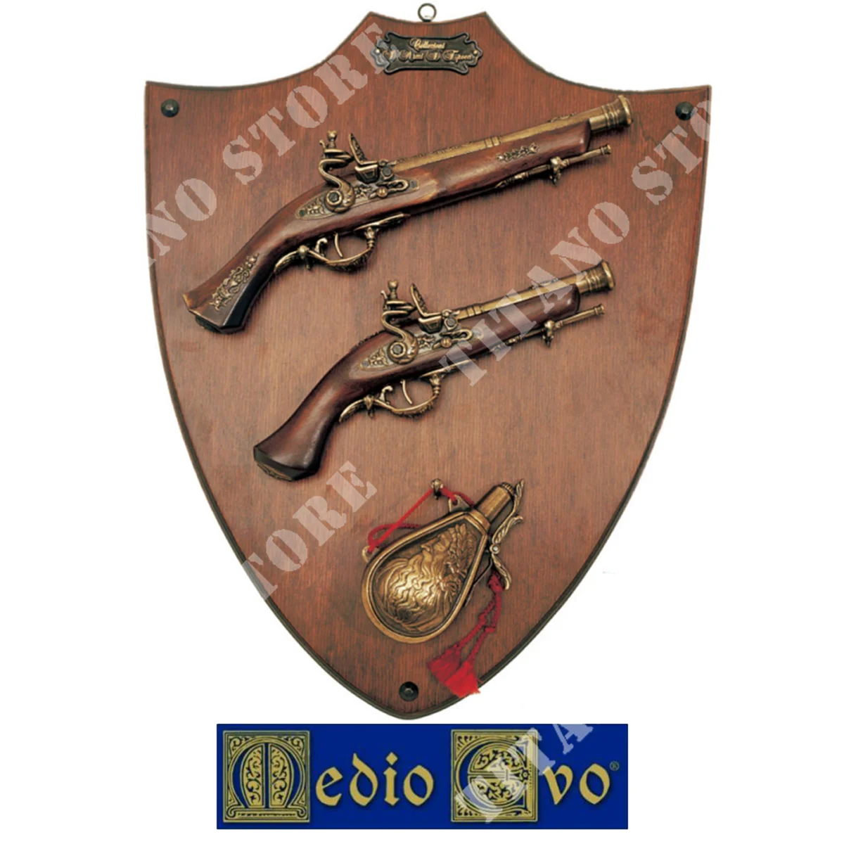 PANEL CON ARMAS DE ORO EDAD MEDIA (34/D2.01)