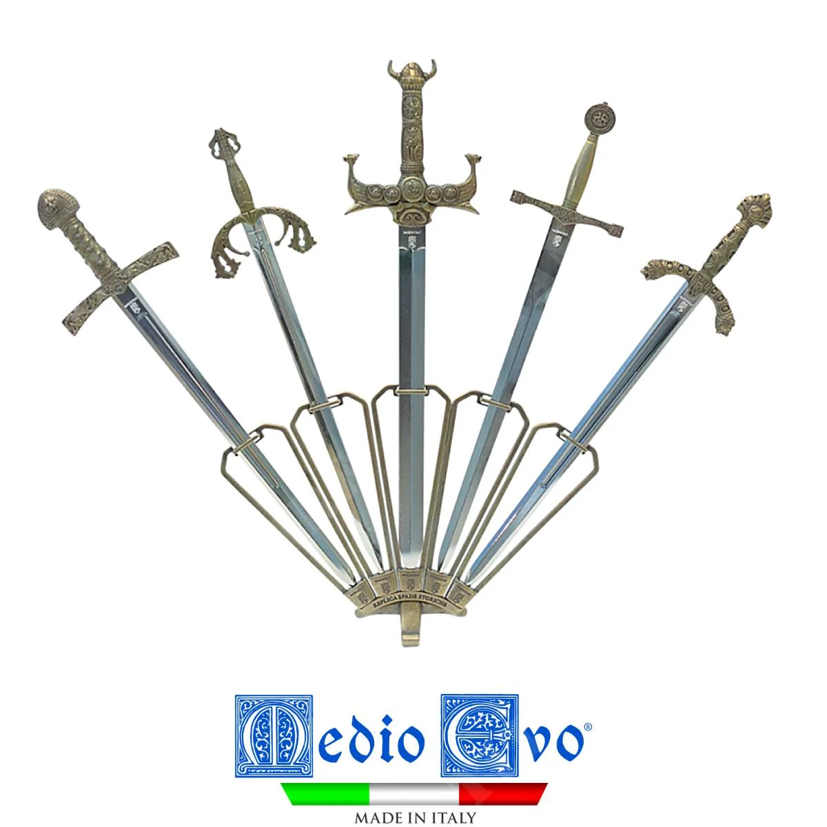 DISPLAY COMPLETO CON ABRIDOR DE PAPEL MEDIEVAL (183/C.01)
