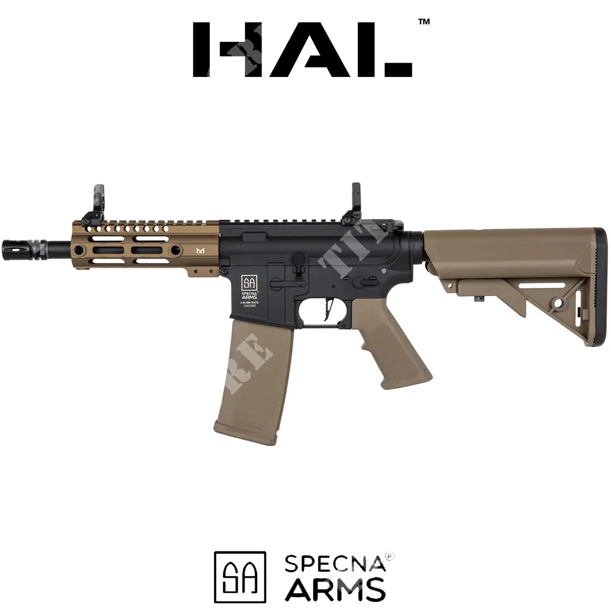 FUSIL M4 MWI CQB CORE-HAL ETU BRONCE SPECNAA RMS (SA-CORE-C21-HAL-CB)