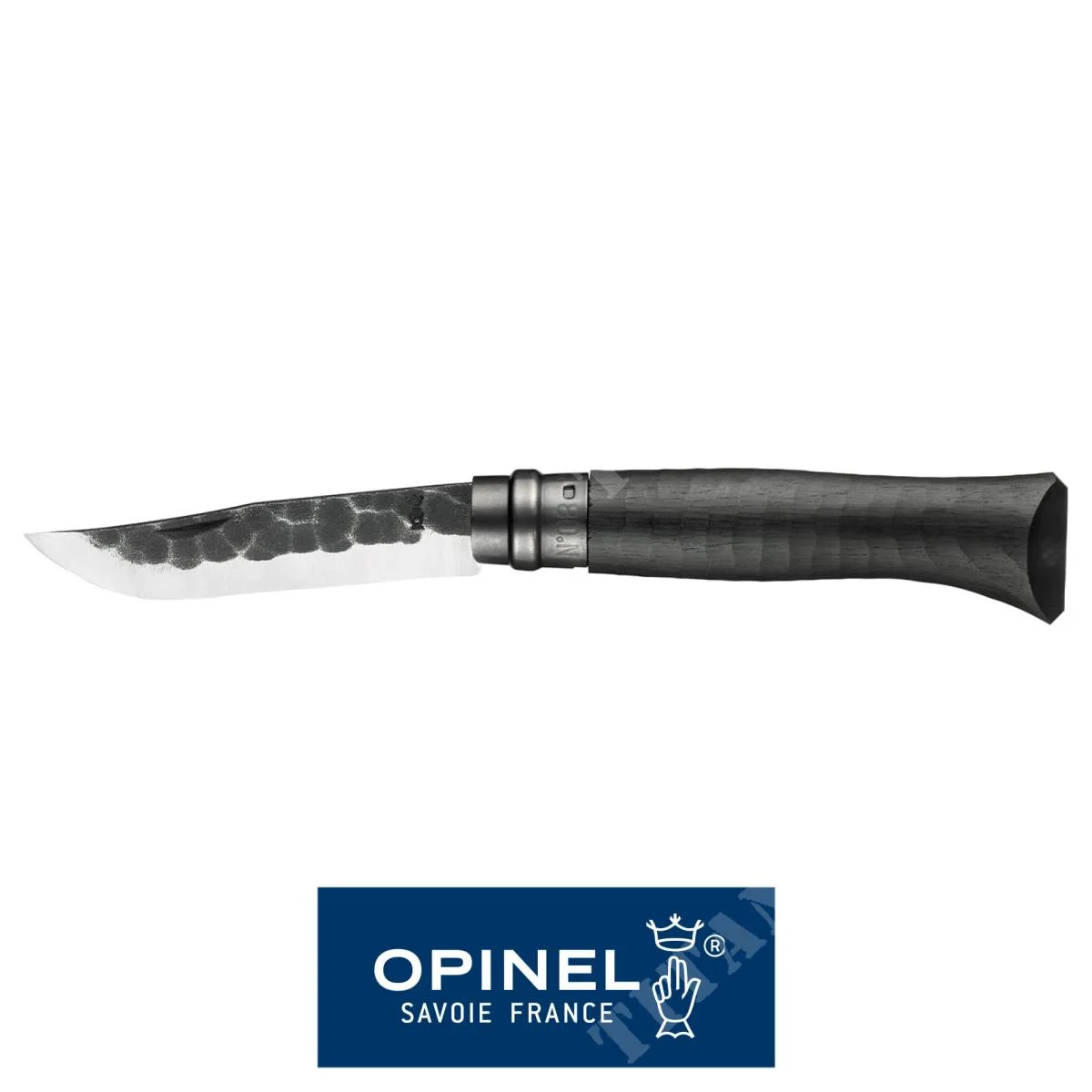 CUCHILLO N.8 BRUT DE FORJA NEGRO EDICIÓN LIMITADA OPINEL (OPT-002631)