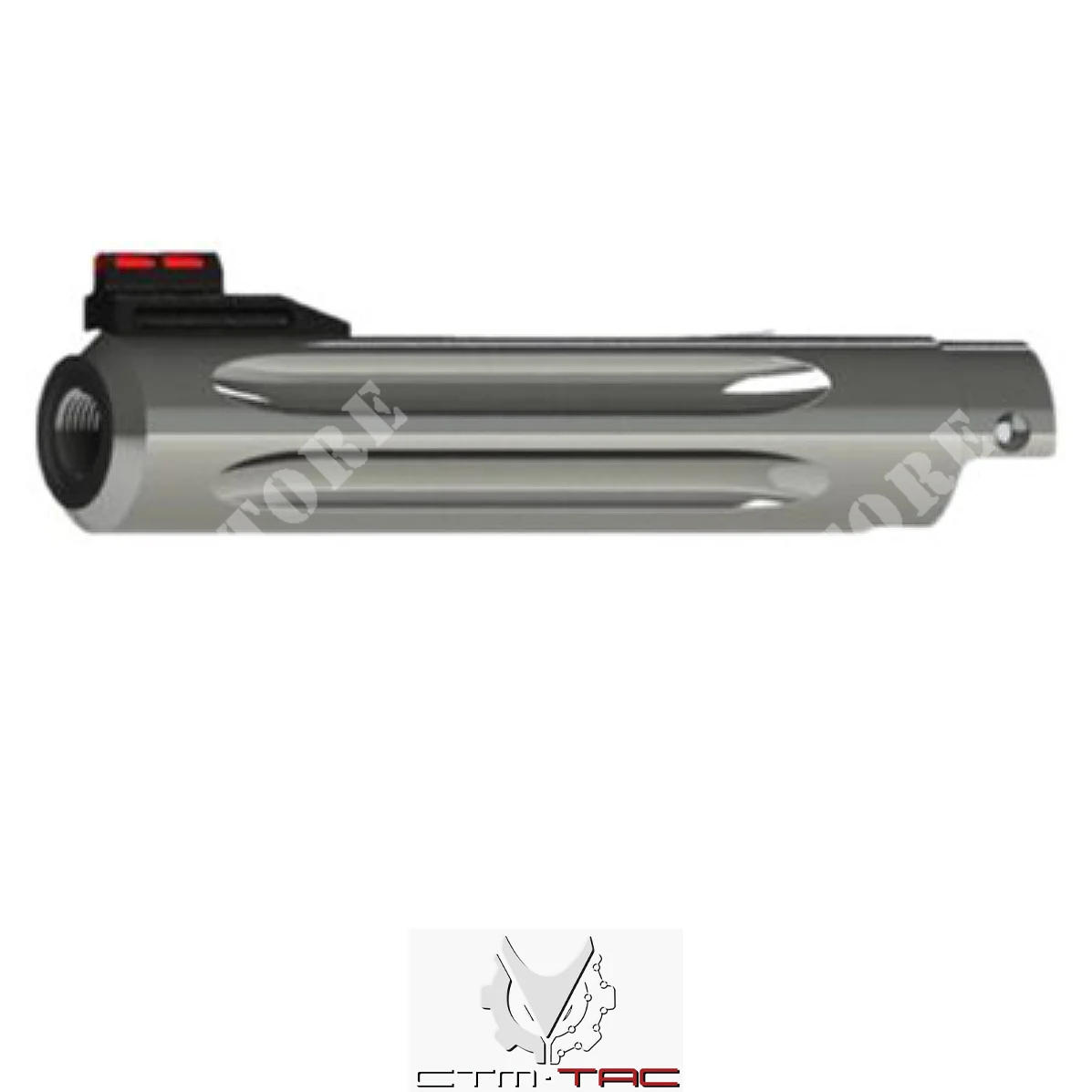 CAÑÓN DE METAL PLATA LARGO 119CM PARA AAP01 CTM (CTM-KIT-01015)