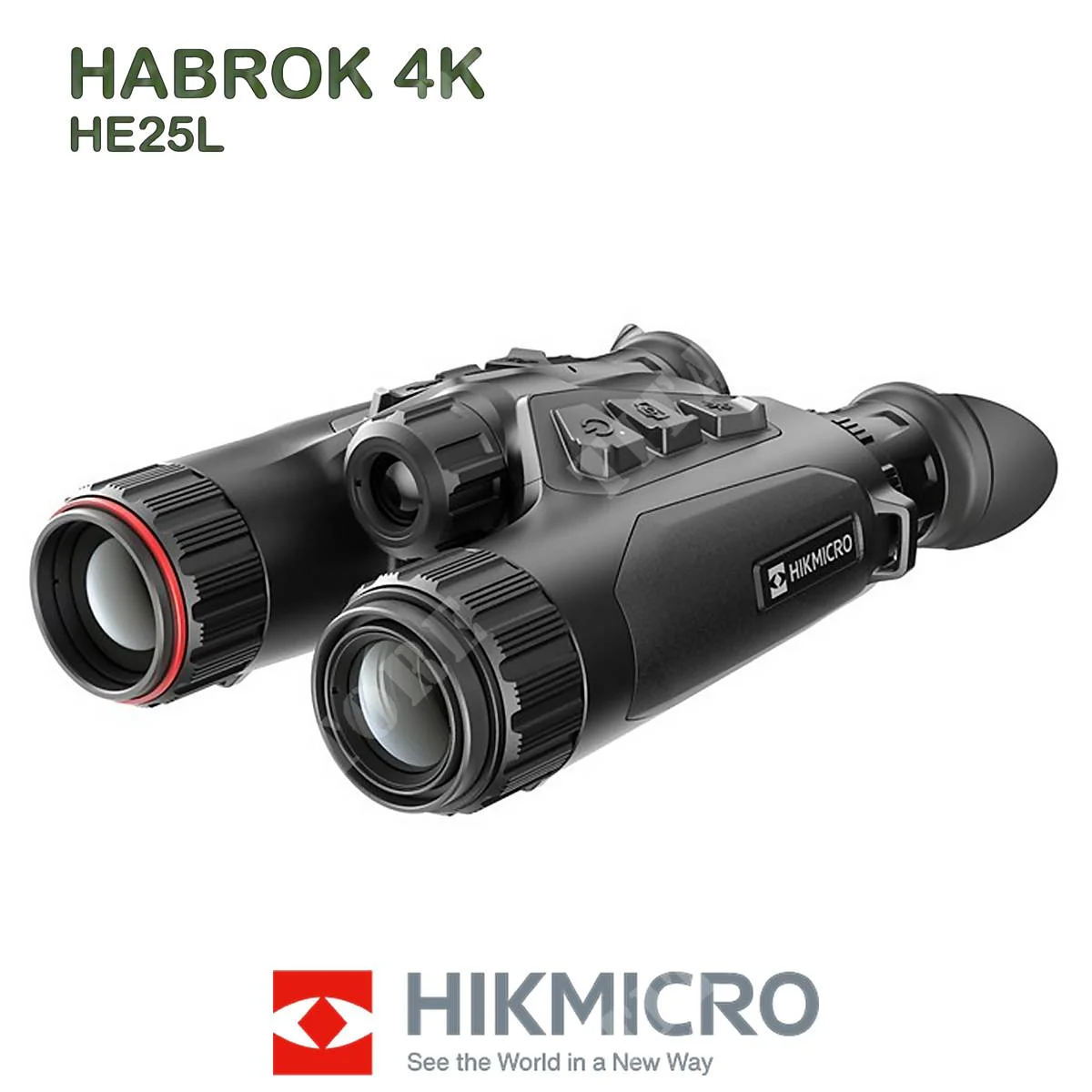 PRISMÁTICOS TÉRMICOS HABROK 4K 850NM HIKMICRO (HM-HE25L)