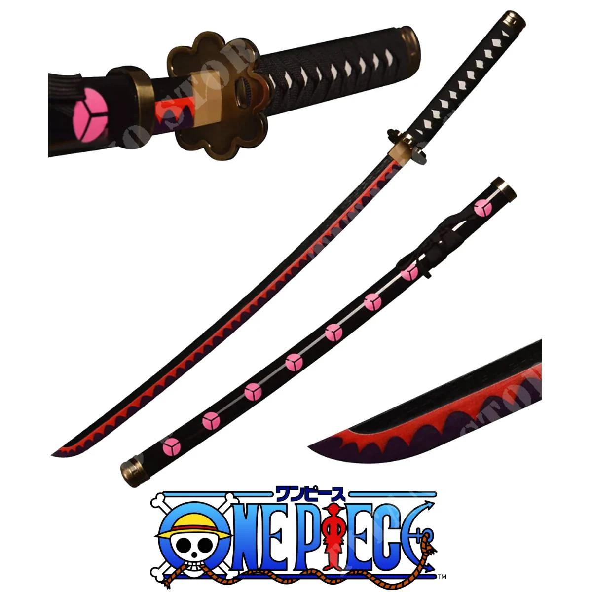 KATANA DE PRÁCTICA MEDIEVAL NEGRA FANTASÍA (ZS9416D.55)