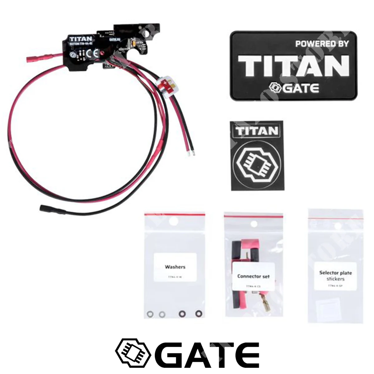 CABLES DE PUERTA TRASERA TITAN V2 EXPERT NGRS (TTN4-EMR)