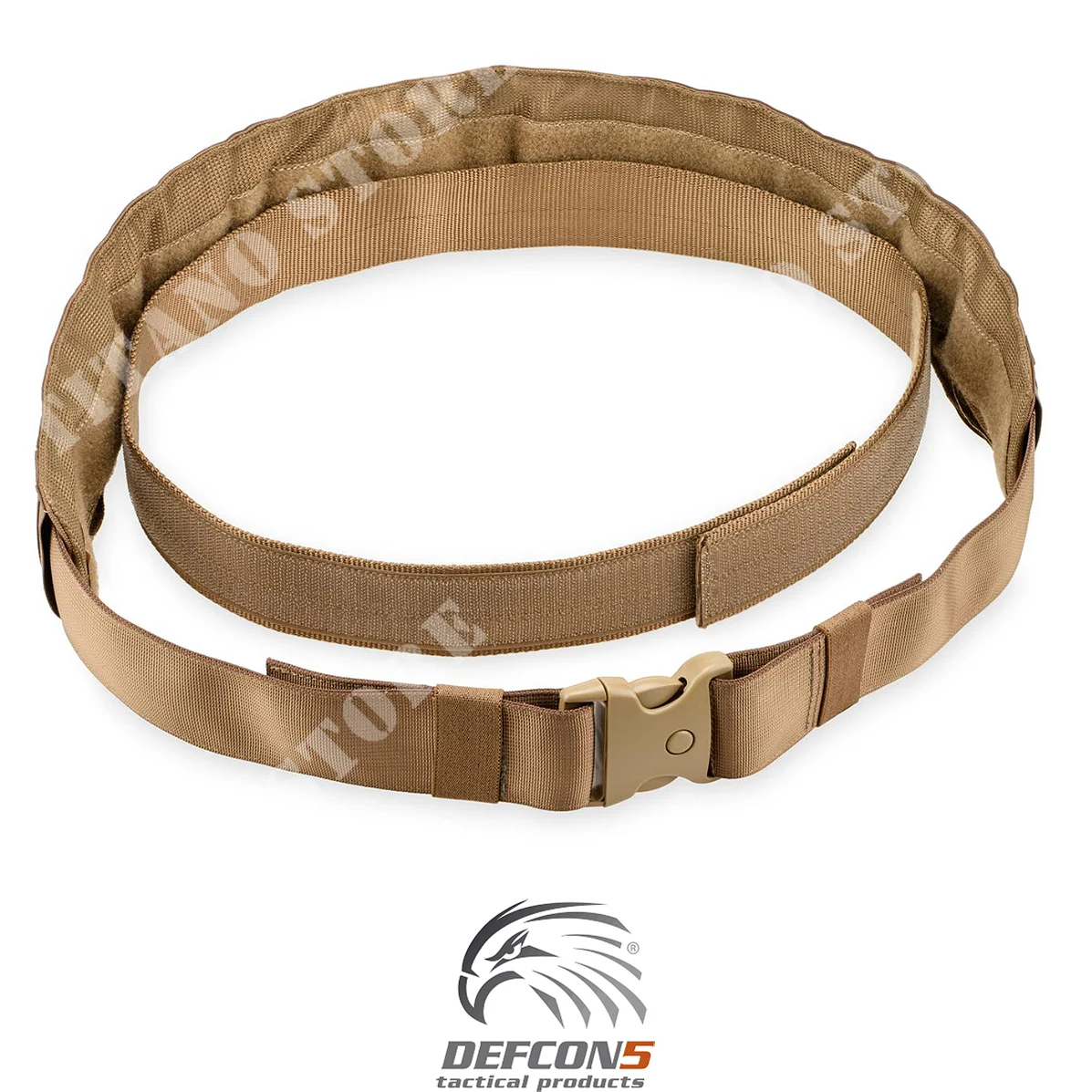 CINTURÓN MOLLE TÁCTICO PERFIL BAJO TAN DEFCON 5 (D5-MB06CT)
