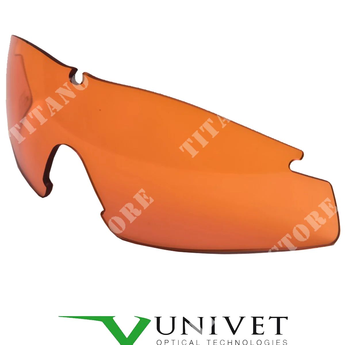 LENTE DE RECAMBIO NARANJA PARA 548 UNIVET (ABBJ9710.6660)