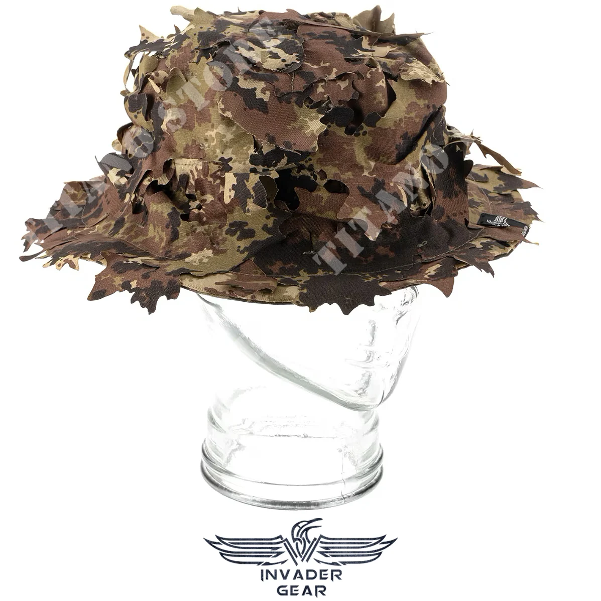 SOMBRERO BOONIE 3D HOJA VEGETATO INVADER GEAR (INV-3462)