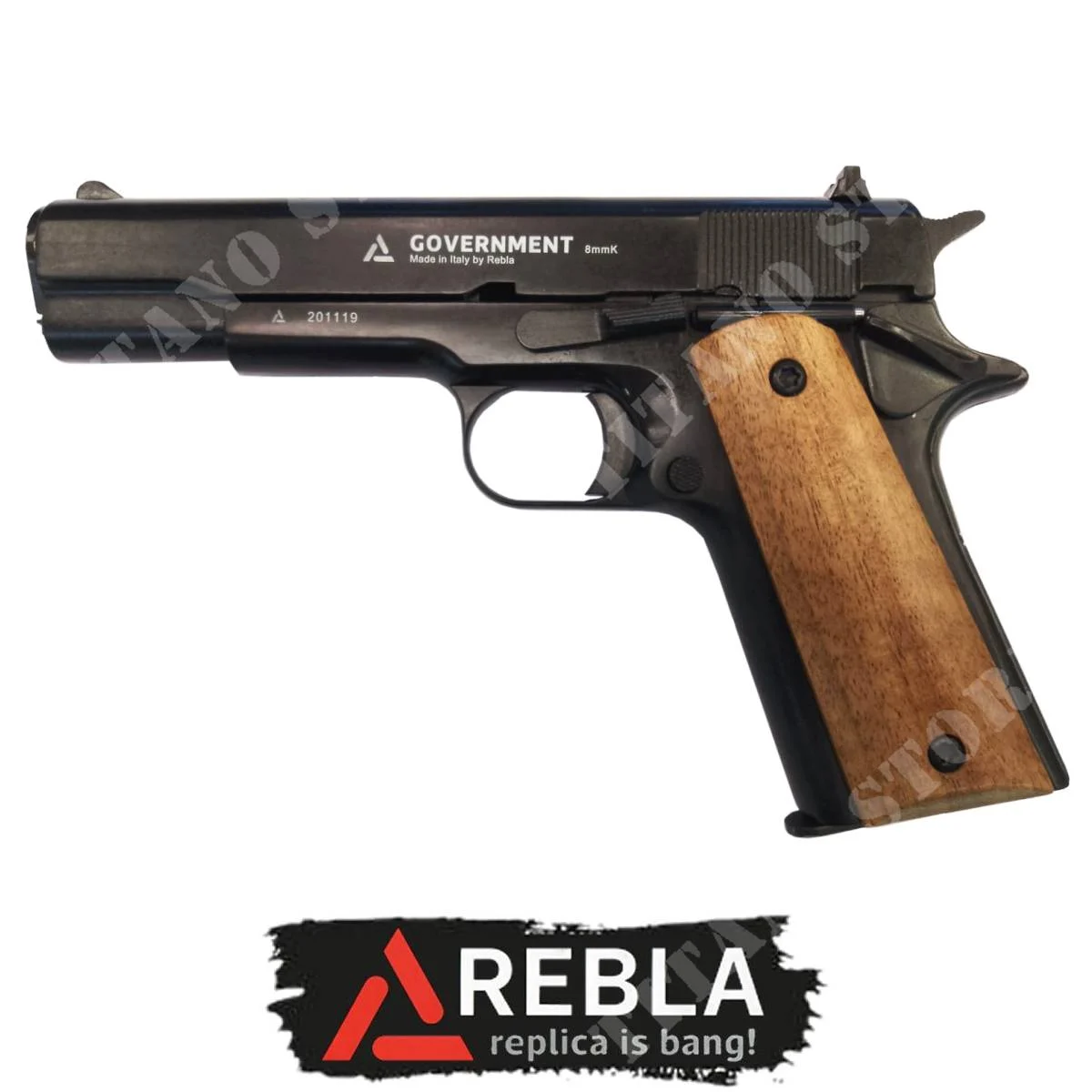 PISTOLA DE COMBATE 8mm REBLA GOBIERNO (420.094) 160-106