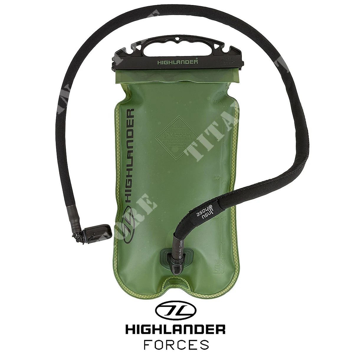 BOLSA DE HIDRATACIÓN 2L VERDE HIGHLANDER (HL-ACC0034)