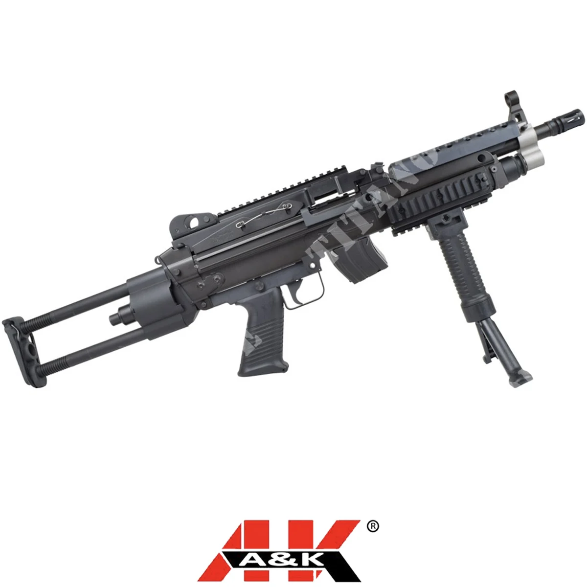 FUSIL M249K METAL NEGRO A&K(M249K)