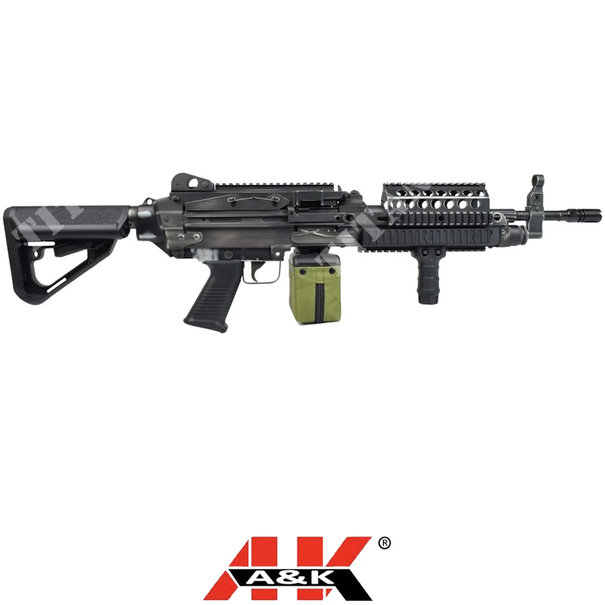 RIFLE MK46 EVO BATTLE WONS NEGRO A&K (MK46BWB)