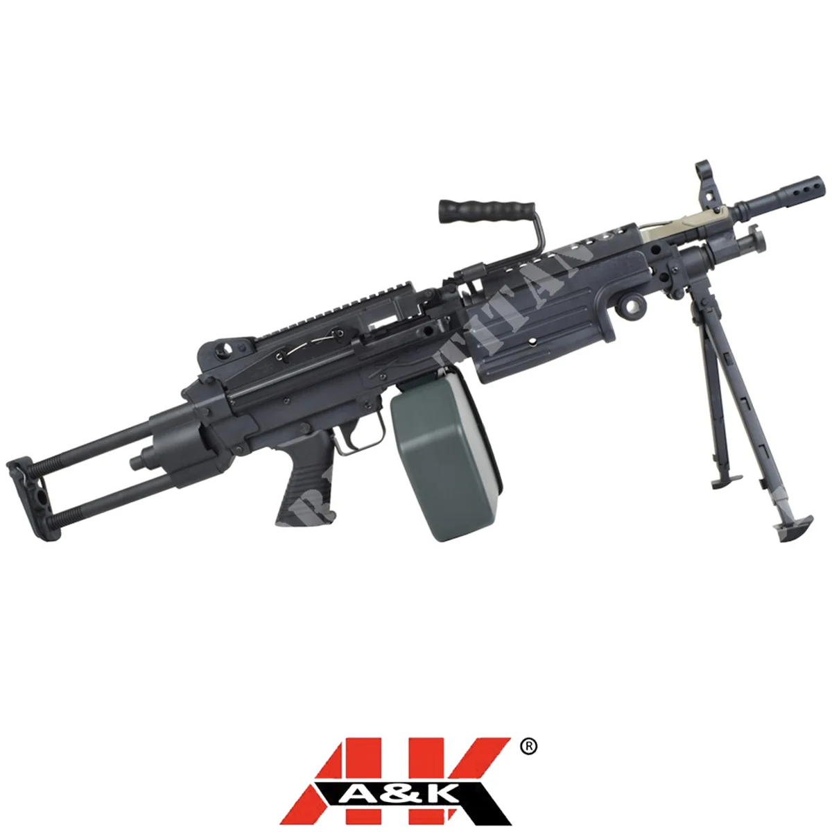 FUSIL M249 PARA POLÍMERO NEGRO A&K (M249-PARAP)