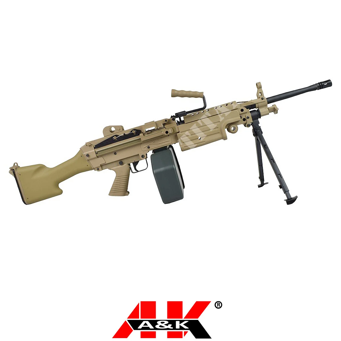 FUSIL M249-MK2 POLÍMERO TAN A&K (M249-MK2PT)