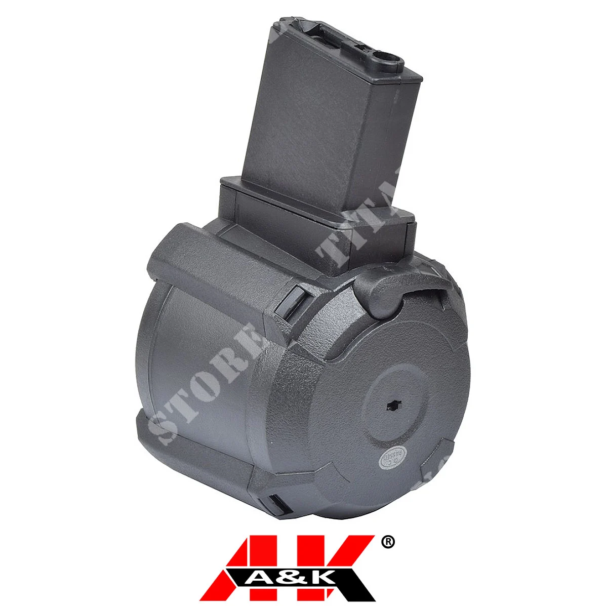 CARGADOR DE TAMBOR 1200BB PARA M4 NEGRO A&K (B90-1C BK)