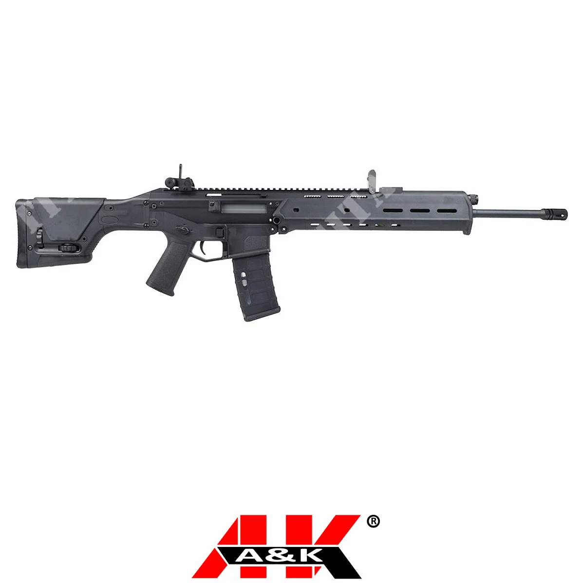 FUSIL TÁCTICO MASADA ACR NEGRO A&K (AK-MSD2-B)