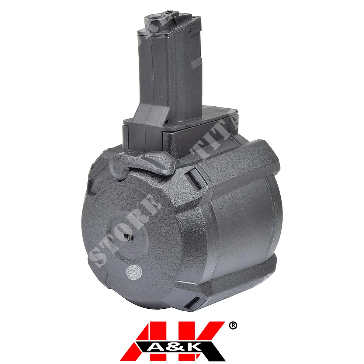 CARGADOR DE TAMBOR 1200 BB PARA MP5 NEGRO A&K (B90-4C BK)