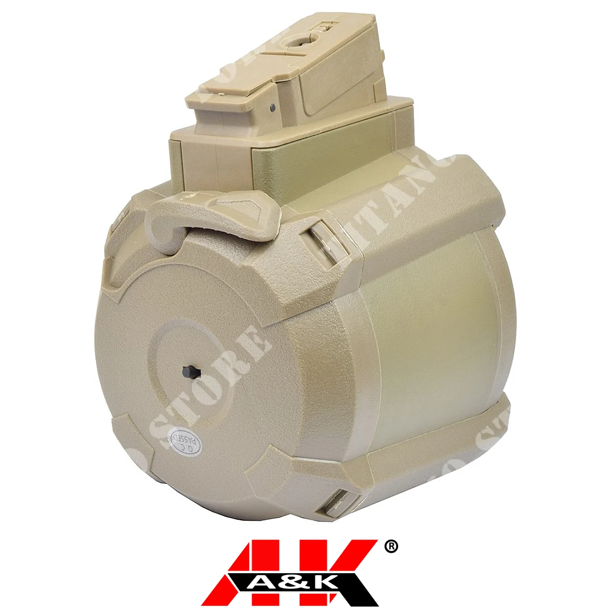 CARGADOR DE TAMBOR 1200 BB PARA AK TAN A&K (B90-3A TN)