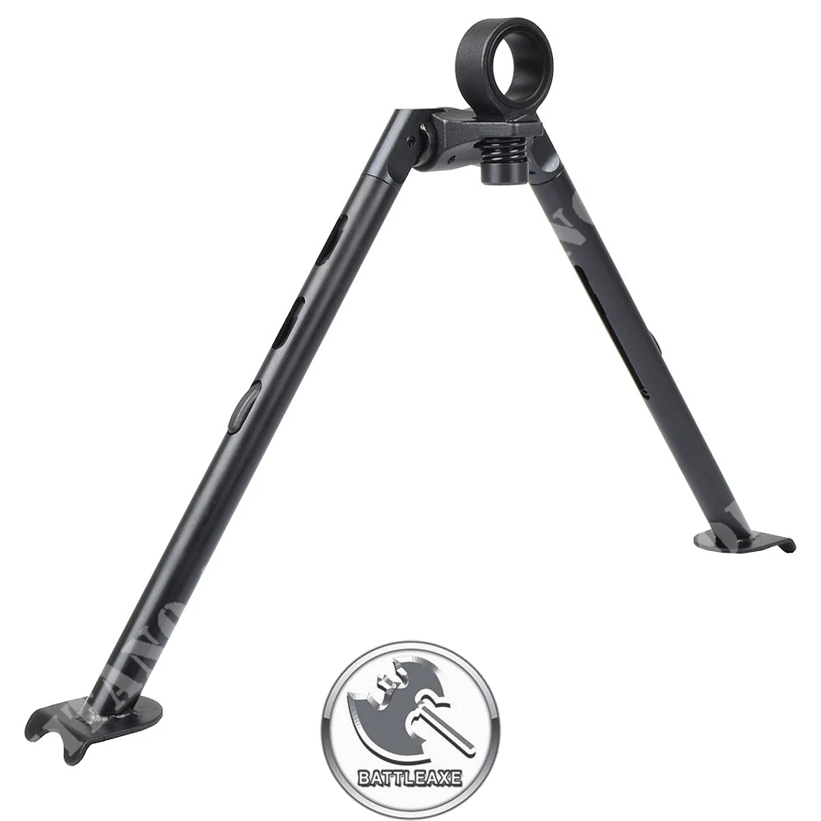 BÍPODE PLEGABLE Y EXTENSIBLE PARA M249 BLACK BATTLEAXE (01-6A)