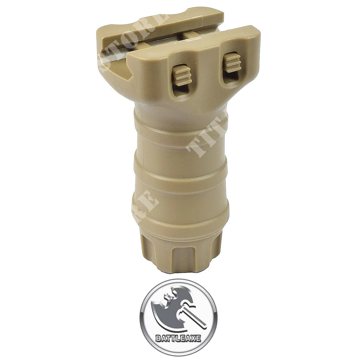 GRIP VERTICAL CORTO TAN BATTLEAXE (GR006-3D TN)